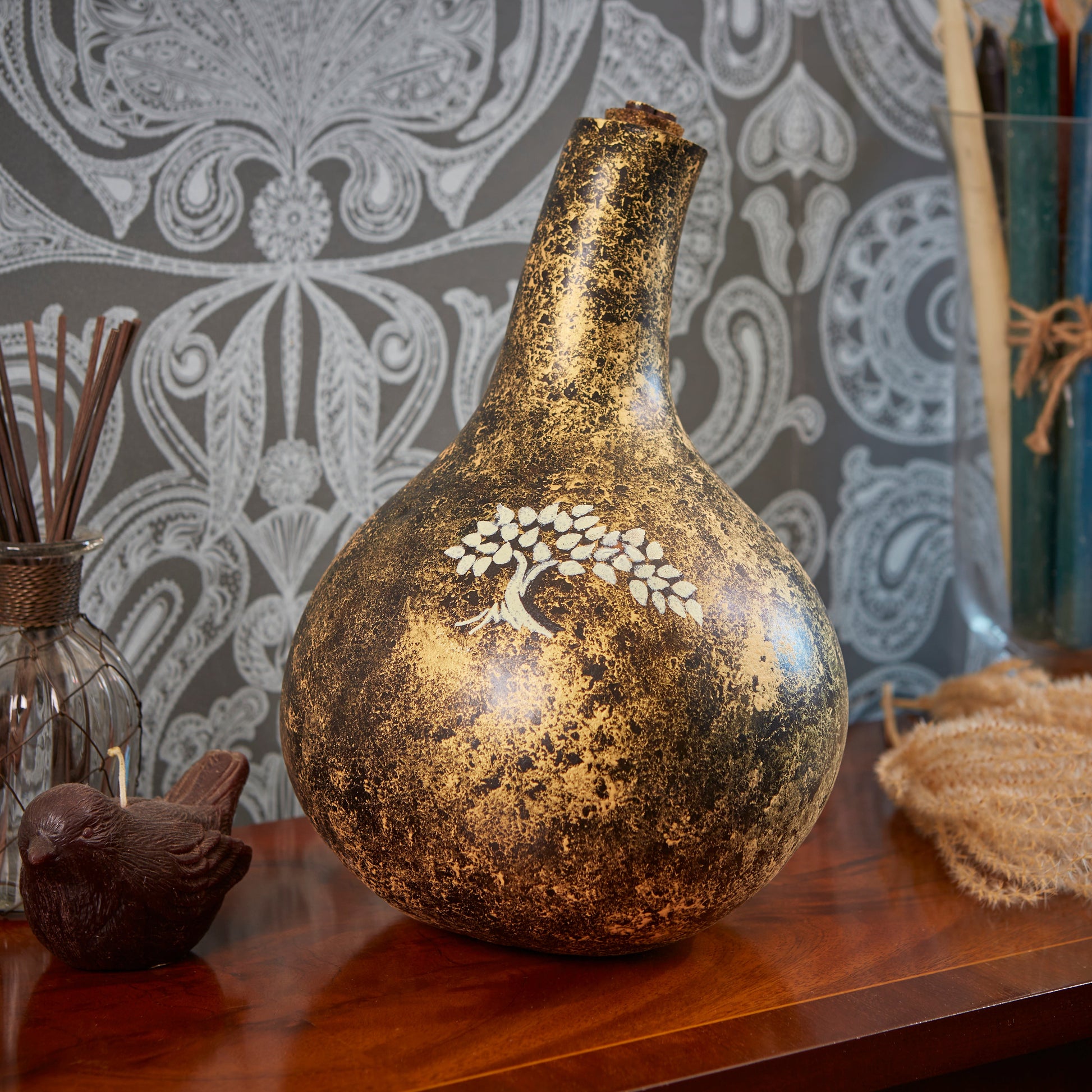 Bespoke Natural Calabash Urn